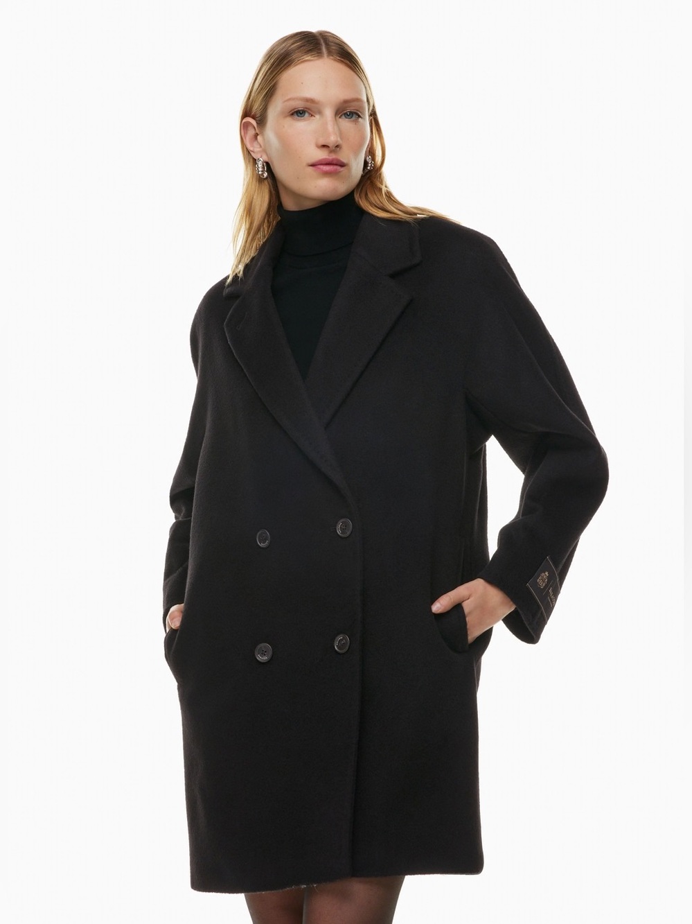 Aritzia Slouch Coat Mid